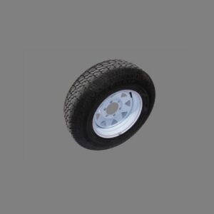 14" Rim & 195 R14 Tyre - Import, 6/140 PCD