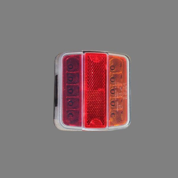 3 in 1 LED Light - Square 12 Volt Only Colour Face