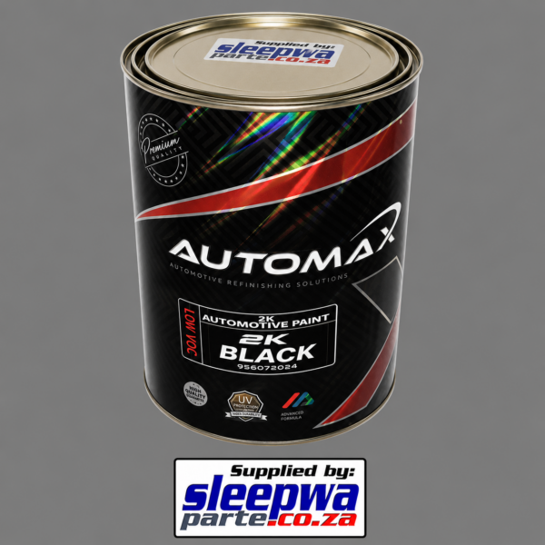 Black Paint - 2K Per 5 Litre (Brand May Vary)
