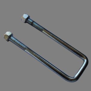 50mm Square U-Bolt - M12x50x170
