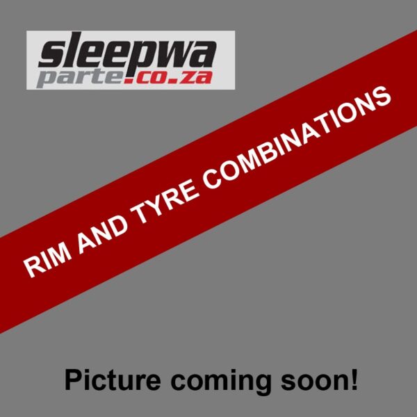 15" Black Rim & 215 R15 Tyre - Import, 6/140 PCD
