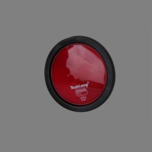 Red - Round Truck Lights - Semi Sealed
