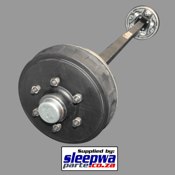 HENRED Leicht - 2500kg, 50mm SQ Braked Axle Full Beam, 1500mm