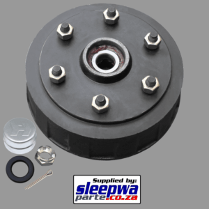 HBRD200B.06H Brake Drum - 1600kg, 45mm Beam Axle