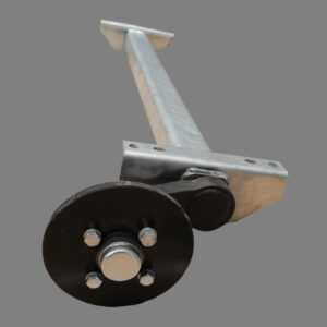 HAR0900-1150.1 HENRED Leicht - Rubber Torsion Full Beam Un-Braked, Up To 1150kg