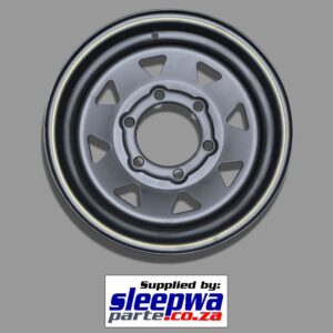W14-6.0J-04IB 14" Epoxy Coated Black Rim Only, 6/140 PCD