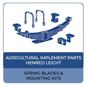 1 x Spring Leaf Kit Complete 5 Blade 40" 3000kg
