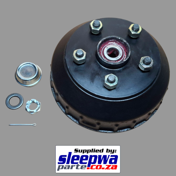 Brake Drum - 1500kg, 45mm Round Beam Axle