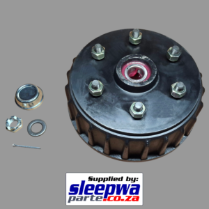 BD200X50.06A Brake Drum - 1500kg, 45mm Round Beam Axle