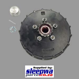 HBD250B.05L & HBD250B.05LT Brake Drum - 1800kg, 50mm Beam Axle - 32007 x 2