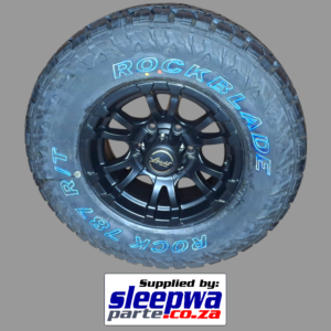 VTEC41EM 15" Mag Rim & 235 R15 Tyre - Import, 6/140 PCD