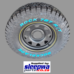 17" Black Rim & 265/70 R17 Tyre - Import, 6/140 PCD